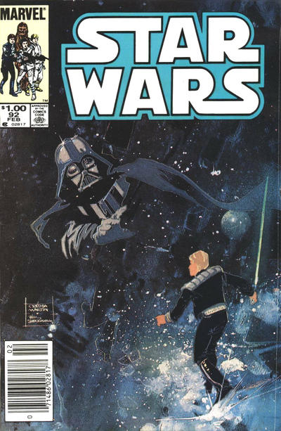 Star Wars #92 [Newsstand]-Very Fine (7.5 – 9)