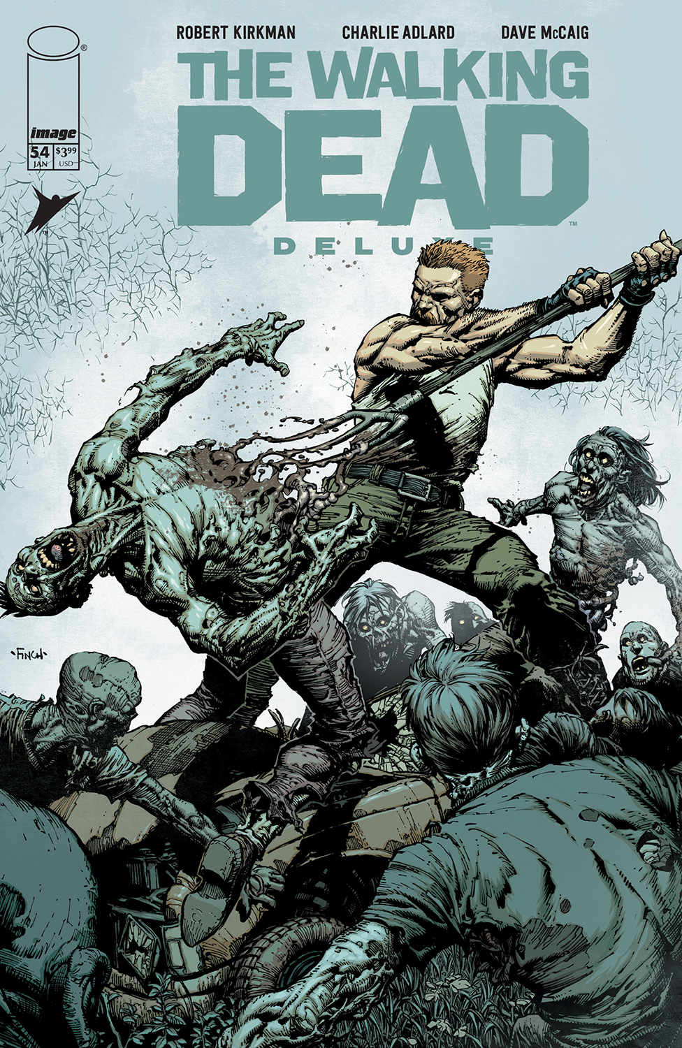 Walking Dead Deluxe #54 Cover A Finch & Mccaig (Mature)