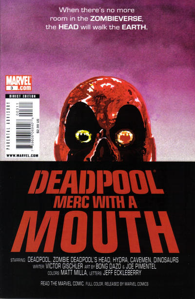 Deadpool: Merc With A Mouth #3(2009)-Fine (5.5 – 7)