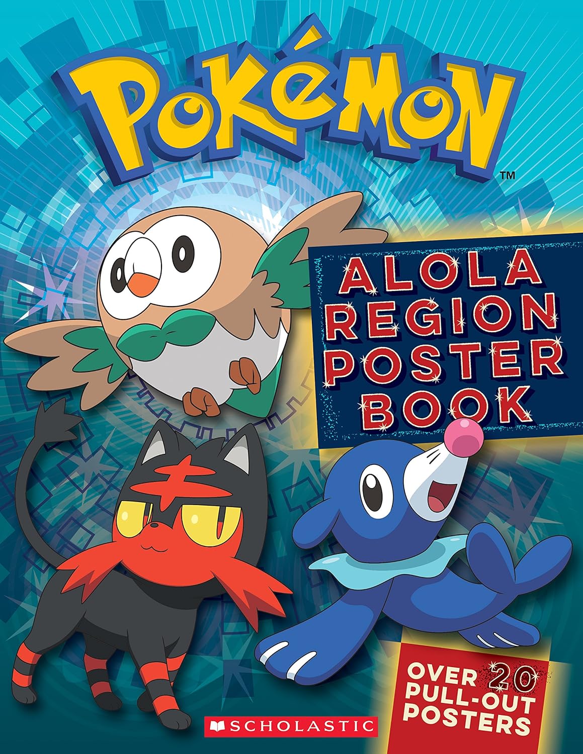 Pokémon Alola Region Poster Book