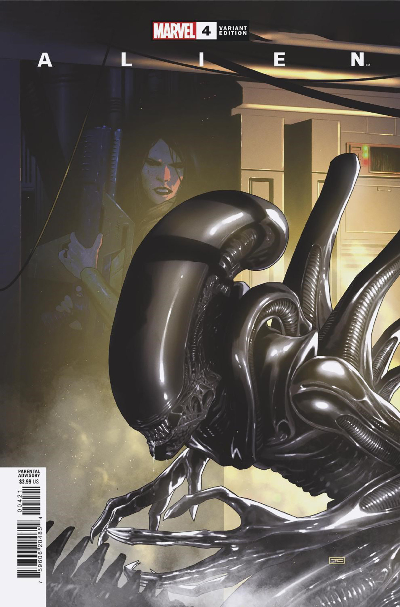 Alien #4 1 for 50 Incentive Clarke Variant (2022)