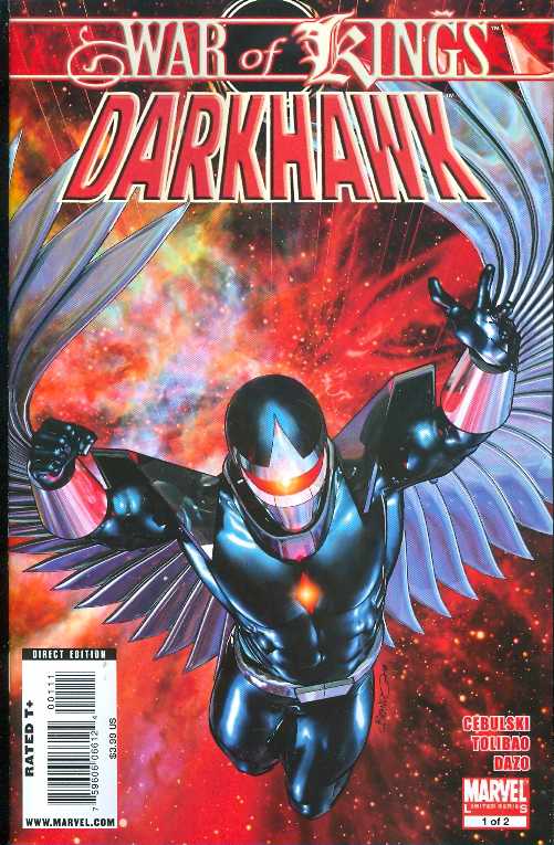 War of Kings Darkhawk #1 (2009)