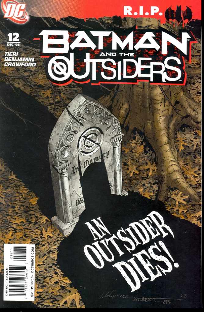 Batman and the Outsiders #12 Rip