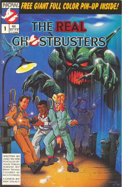 The Real Ghostbusters #1 [Direct] - Fn/Vf 7.0