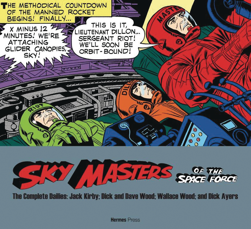 Sky Masters of Space Force Complete Dailies 1958-1961 Soft Cover