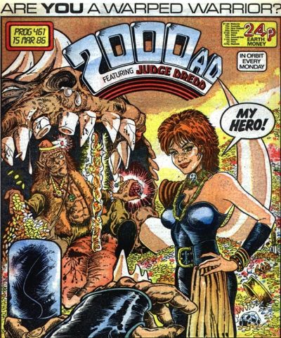 2000 AD #461-Near Mint (9.2 - 9.8)