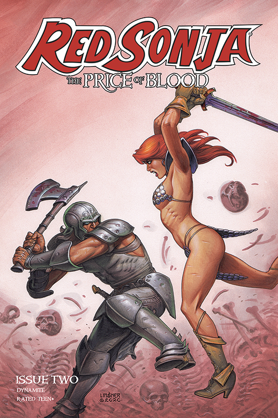 Red Sonja Price of Blood #2 Cover C Linsner
