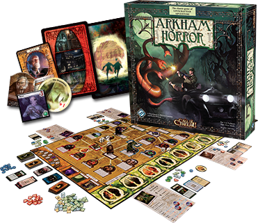 Call of Cthulhu Arkham Horror Board Game