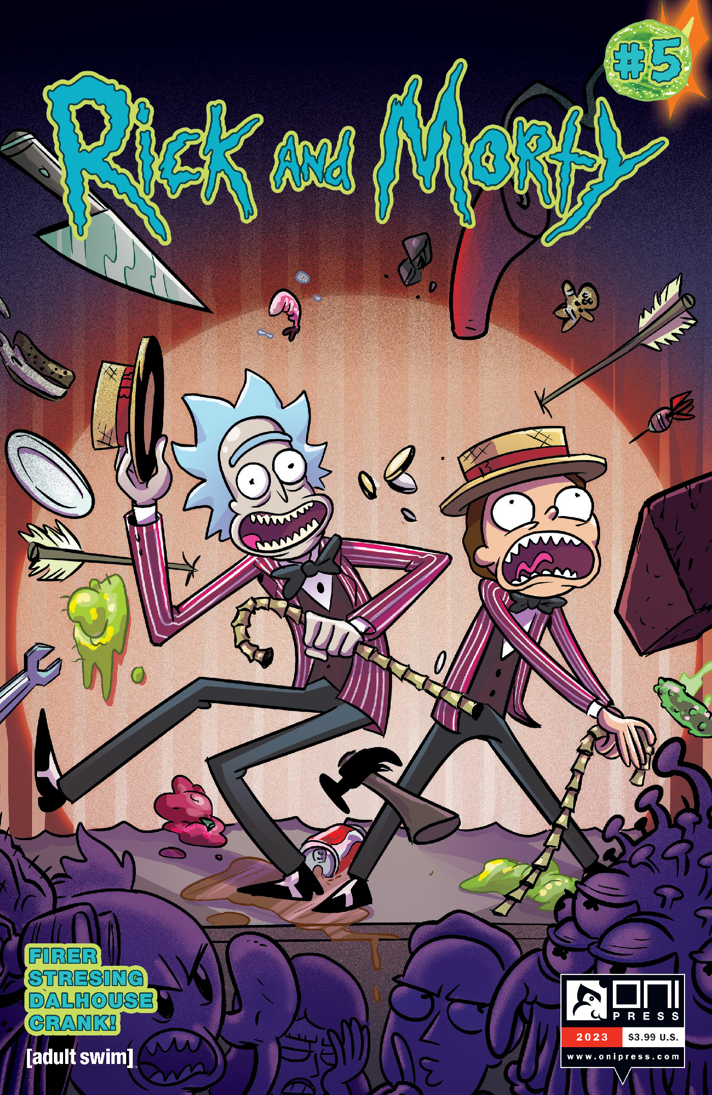 Rick and Morty #5 Cover B Marc Ellerby Variant (Mature) (2023)