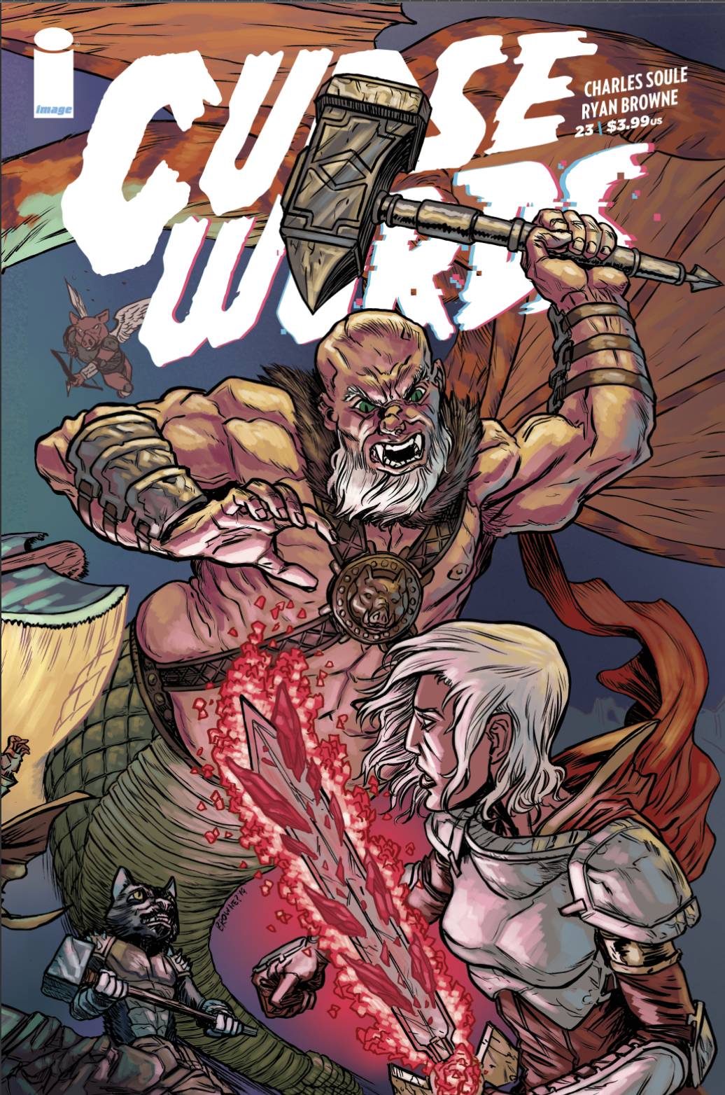 Curse Words #23 Cover B Browne Interconnected (Mature)