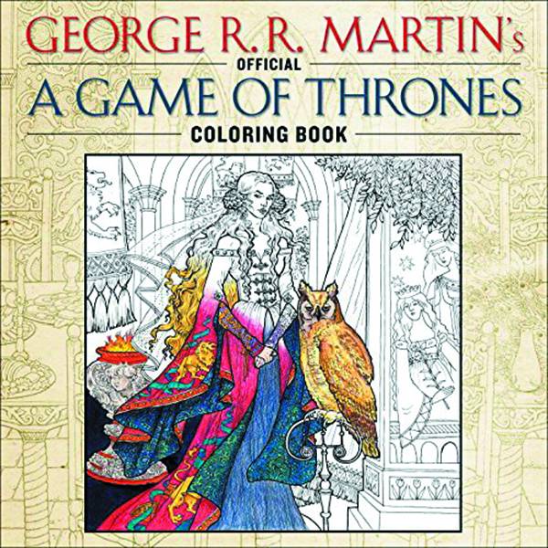 George R. R. Martin Game of Thrones Coloring Book