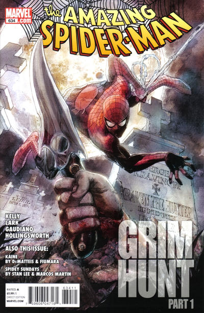 The Amazing Spider-Man #634 [50/50 - Leinil Francis Yu]-Fine 