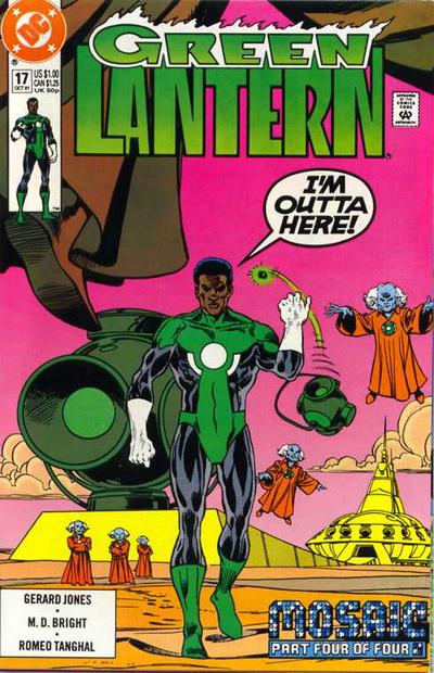 Green Lantern #17 (1990) [Direct]-Very Good (3.5 – 5)