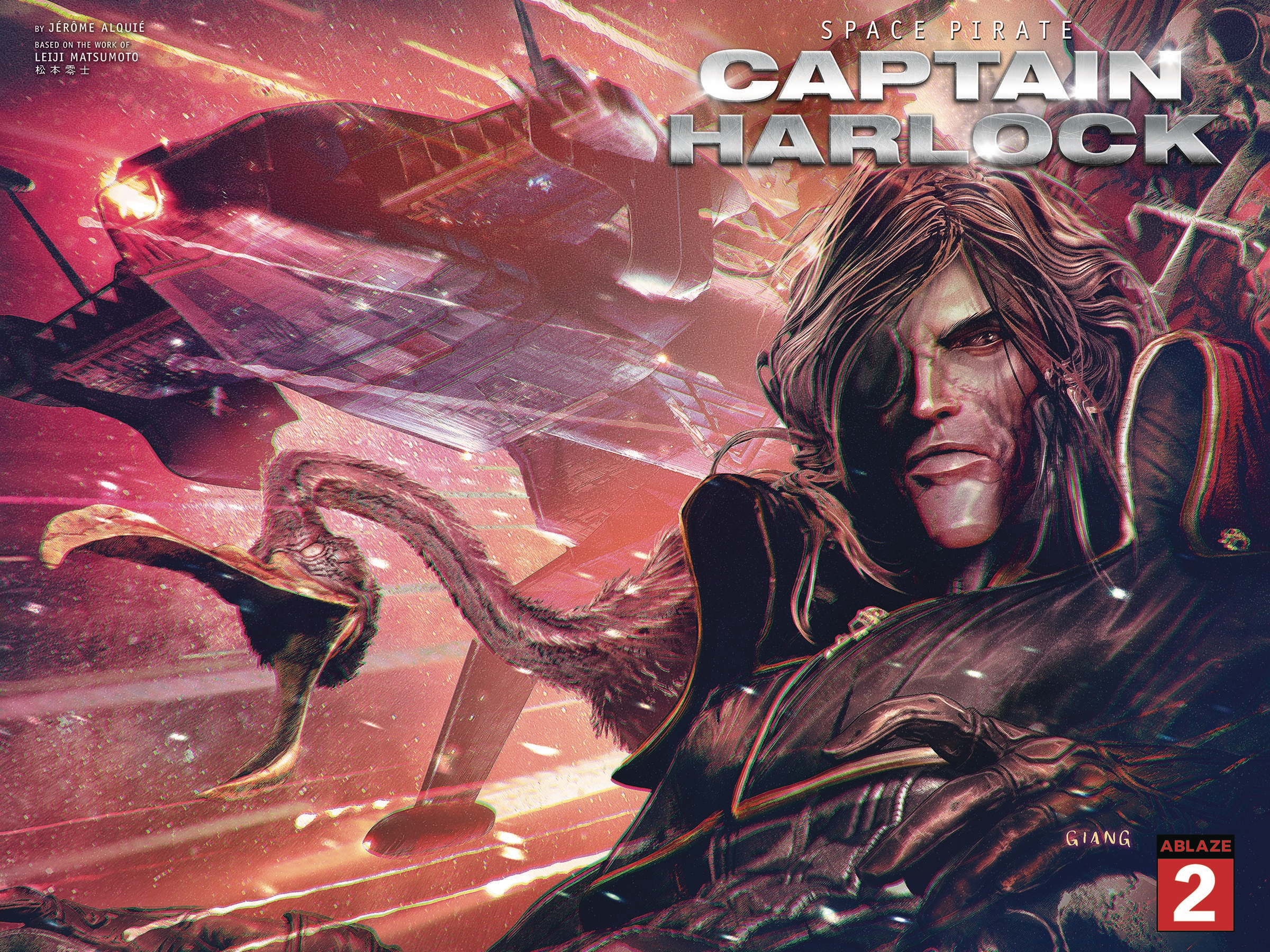 Space Pirate Capt Harlock #5 Cover B John Giang