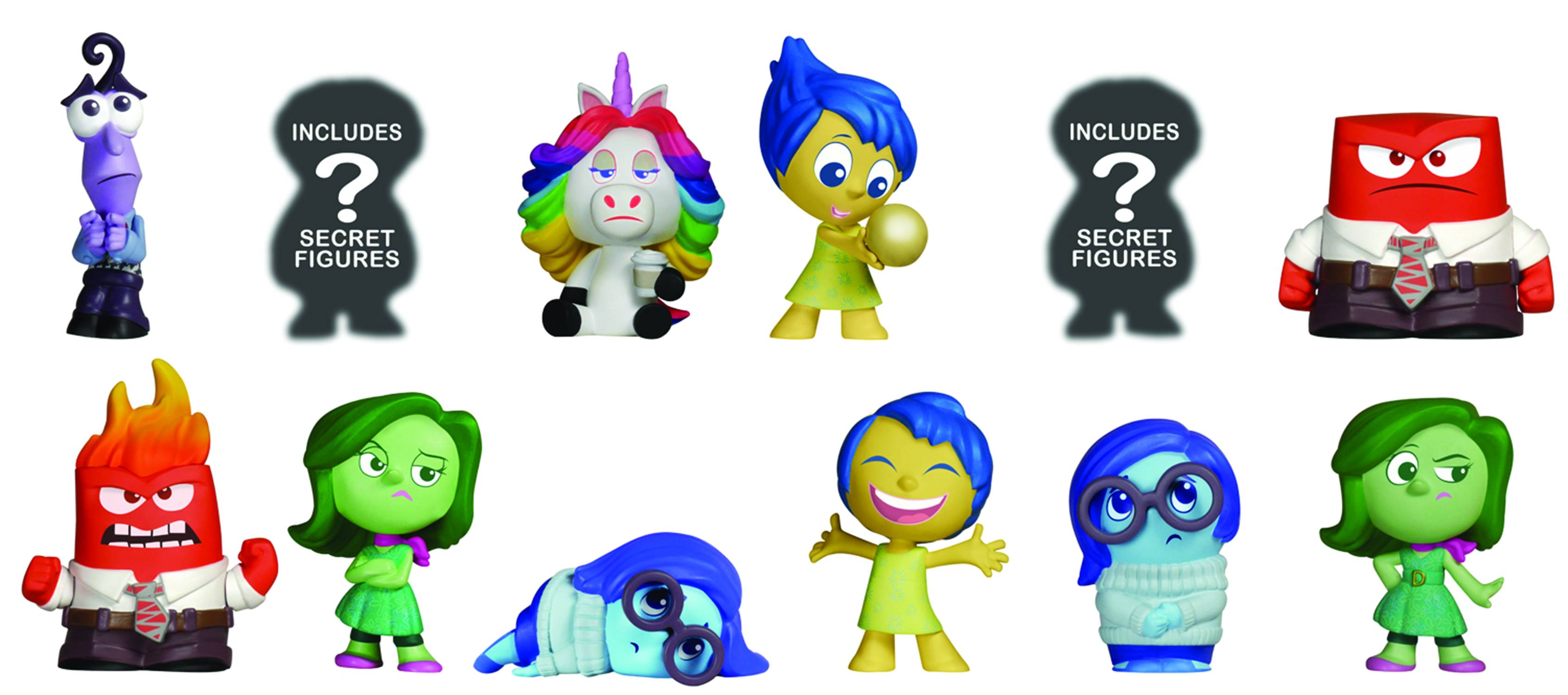 Disney Pixar Inside Out Mystery Minis 12 Piece Blind Mystery Box Display