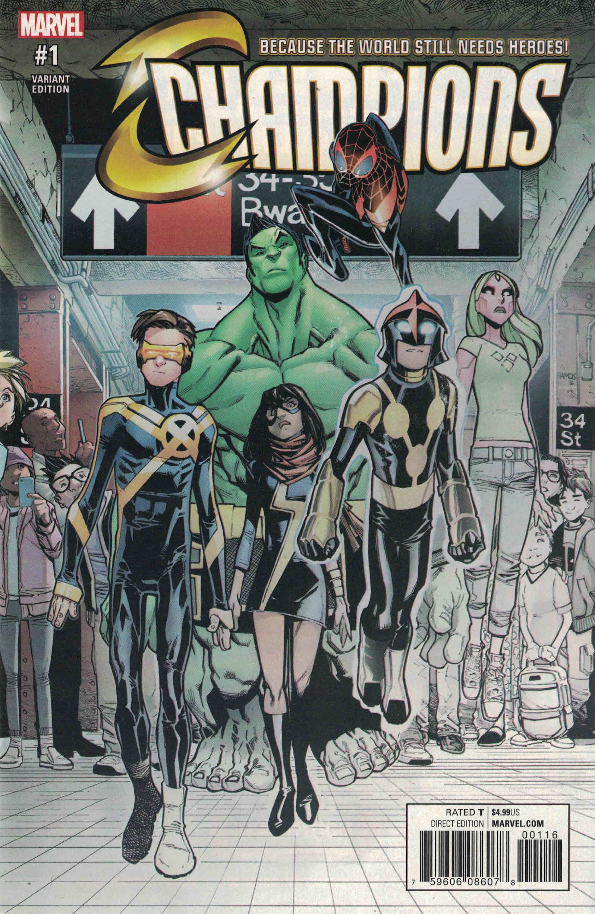 Champions #1 (Ramos Premiere Variant) (2016)