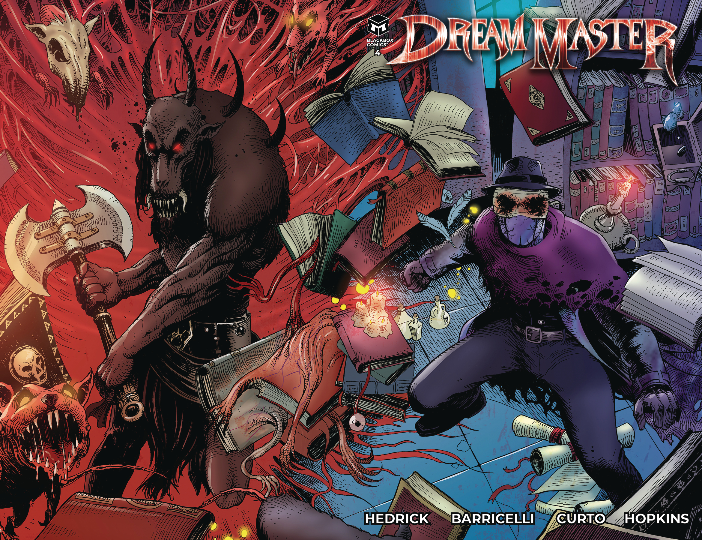 Dream Master #4 Cover A Barricelli & Curto (Of 5)