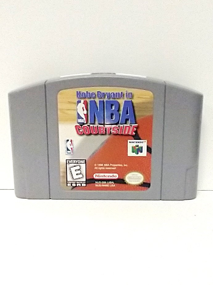 Nintendo 64 N64 Kobe Bryant In Nba Courtside Cartridge Only (Excellent)