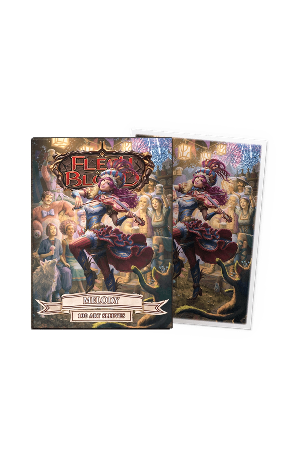 Dragon Shield Sleeves: Standard - Matte 'Flesh & Blood Melody, Sing-Along' Art, Limited Ed. 100 Ct.