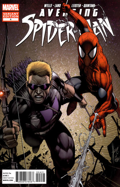 Avenging Spider-Man #4 [Variant Edition - Dale Keown Cover] - Fn/Vf 
