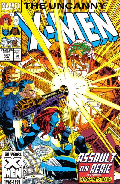 The Uncanny X-Men #301 [Direct] - Vf