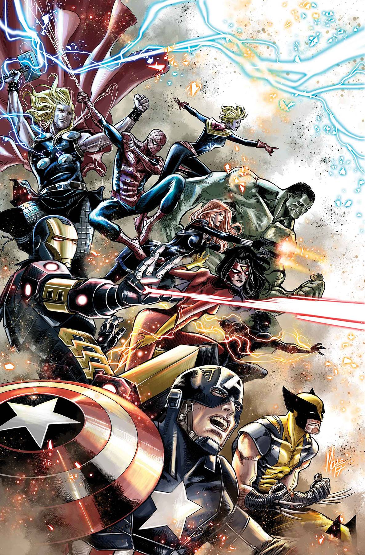 Astonishing X Men 7 Checchetto Avengers Variant Legacy