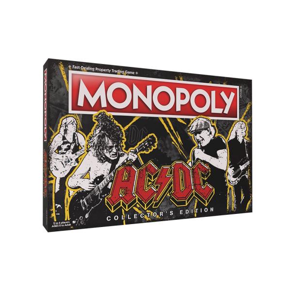 Monopoly Ac DC Board Game