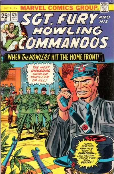 Sgt. Fury And His Howling Commandos #126 - Vg 4.0