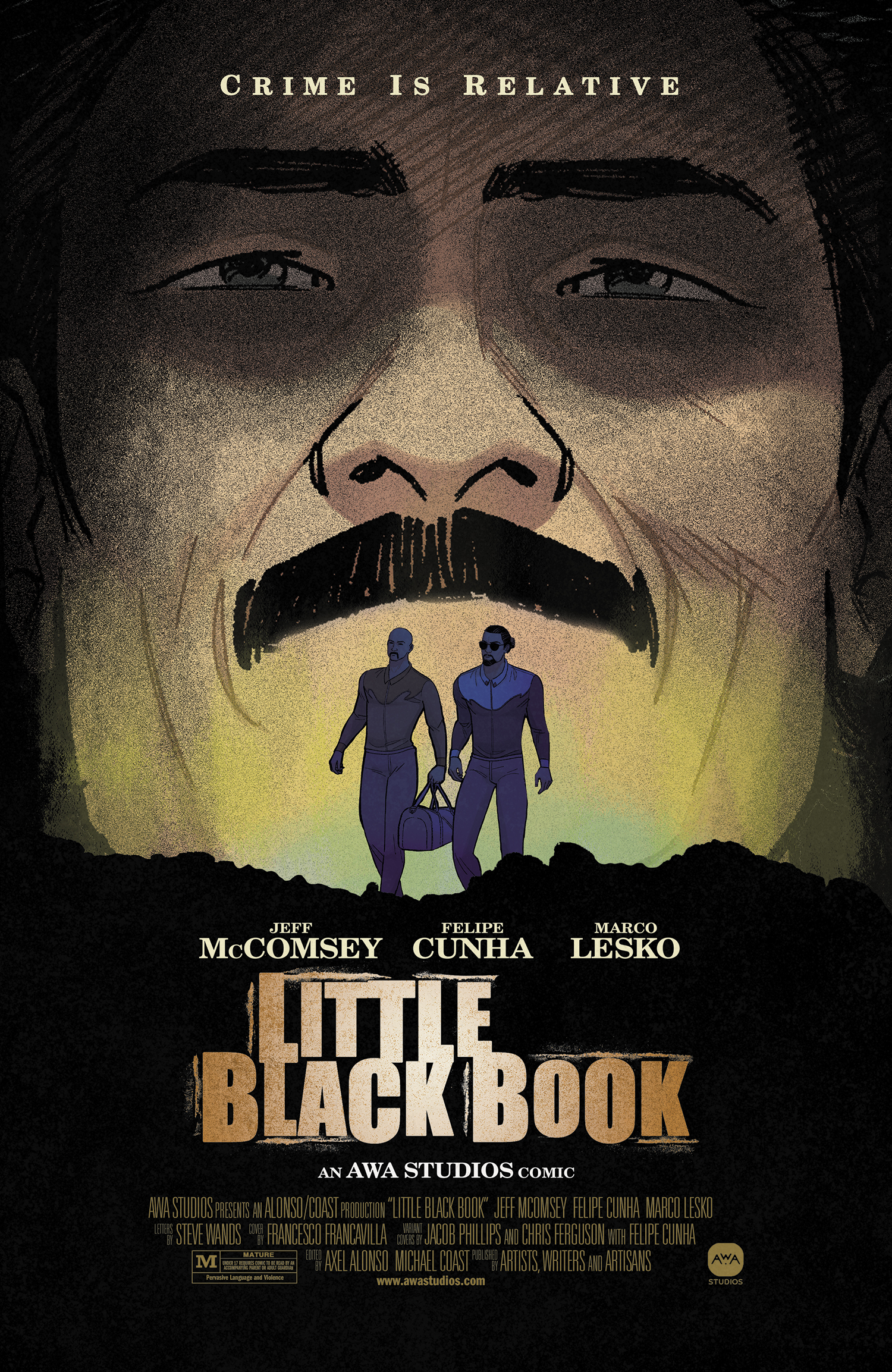 Little Black Book #4 Cover C Chris Ferguson & Felipe Cunha Movie Poster Homage Variant (Mature (Of 4)