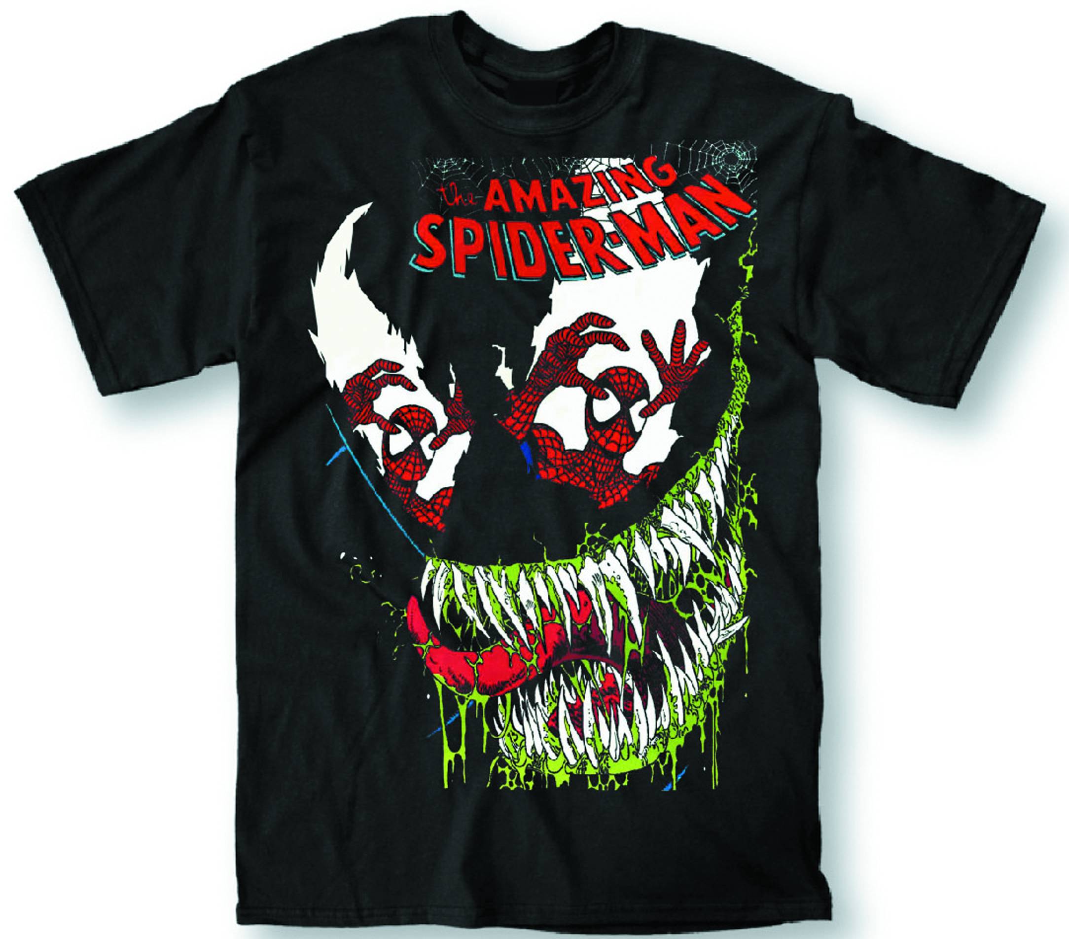 Spider-Man Reflection Px Black T-Shirt XL
