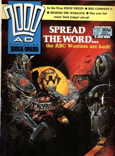 2000 AD #556-Near Mint (9.2 - 9.8)