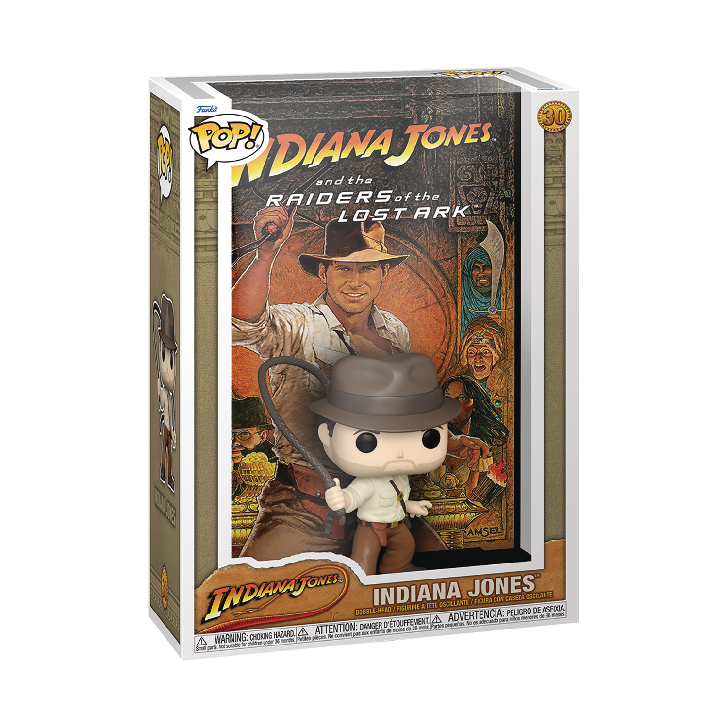 Indiana Jones: Raiders of the Lost Ark Pop! Movie Poster Figure with Case