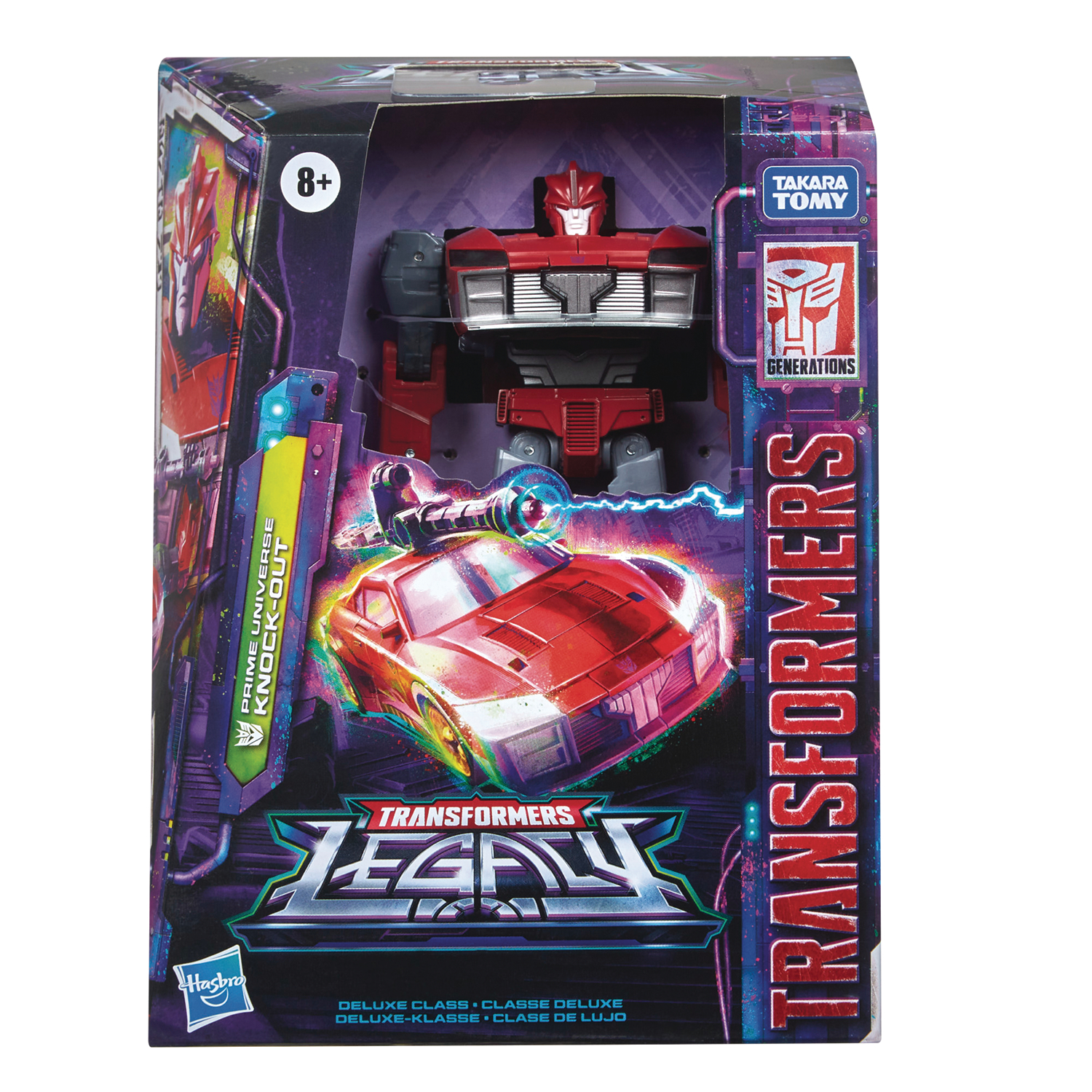 Transformers Gen Legacy Deluxe Knock Out Action Figure