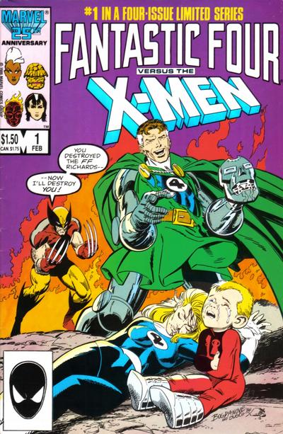 Fantastic Four Vs. X-Men #1 [Direct]