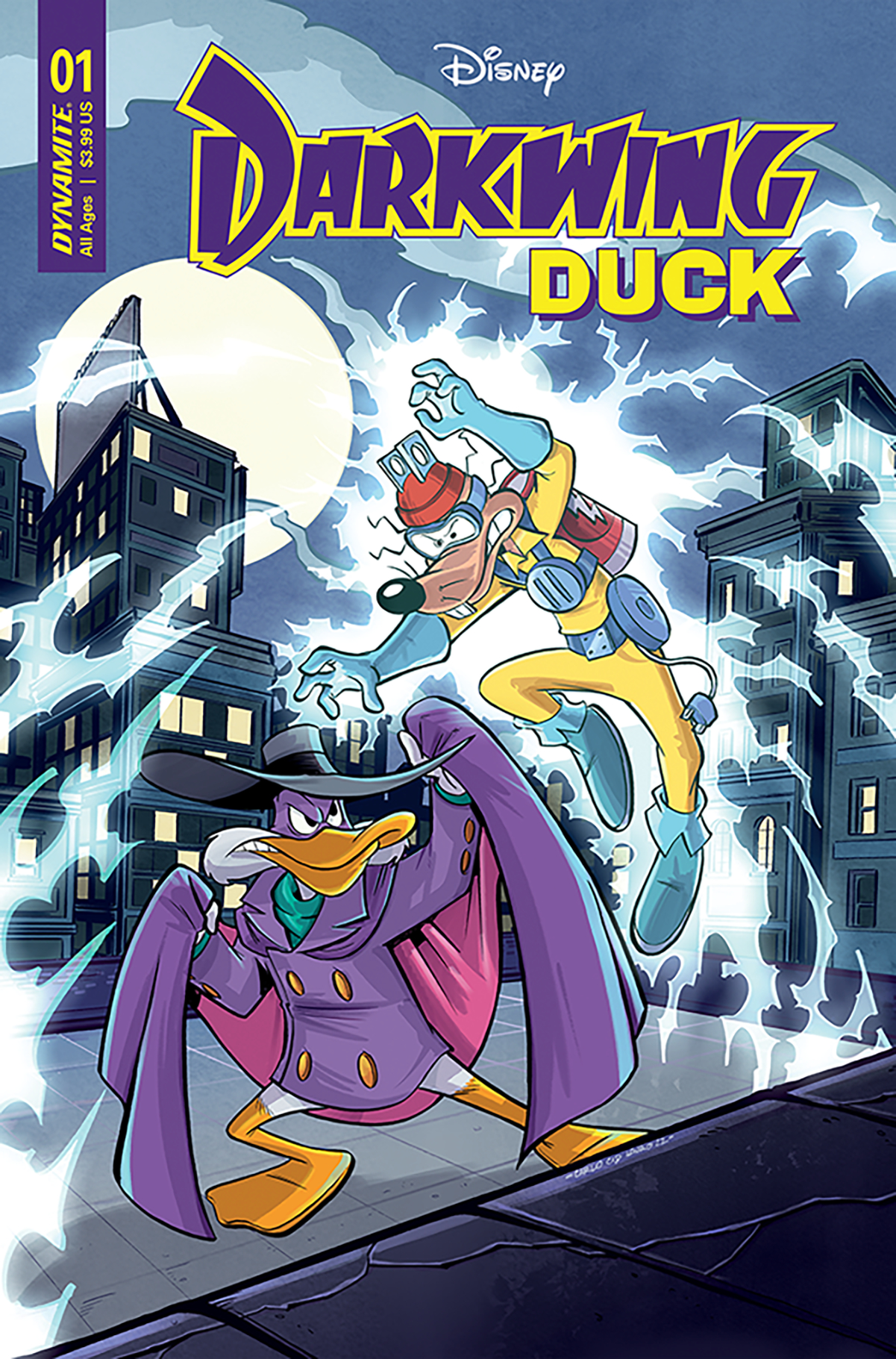 Darkwing Duck #1 Cover G 10 Copy Incentive Lauro Original