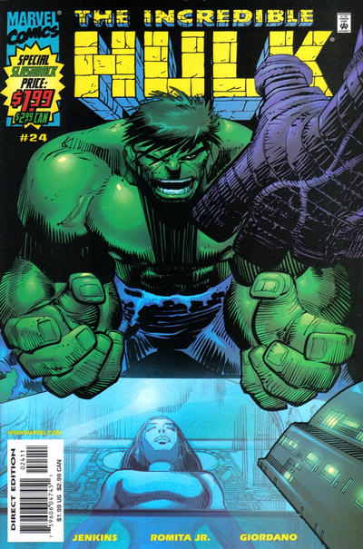 Incredible Hulk #24 [Direct Edition]-Near Mint (9.2 - 9.8)