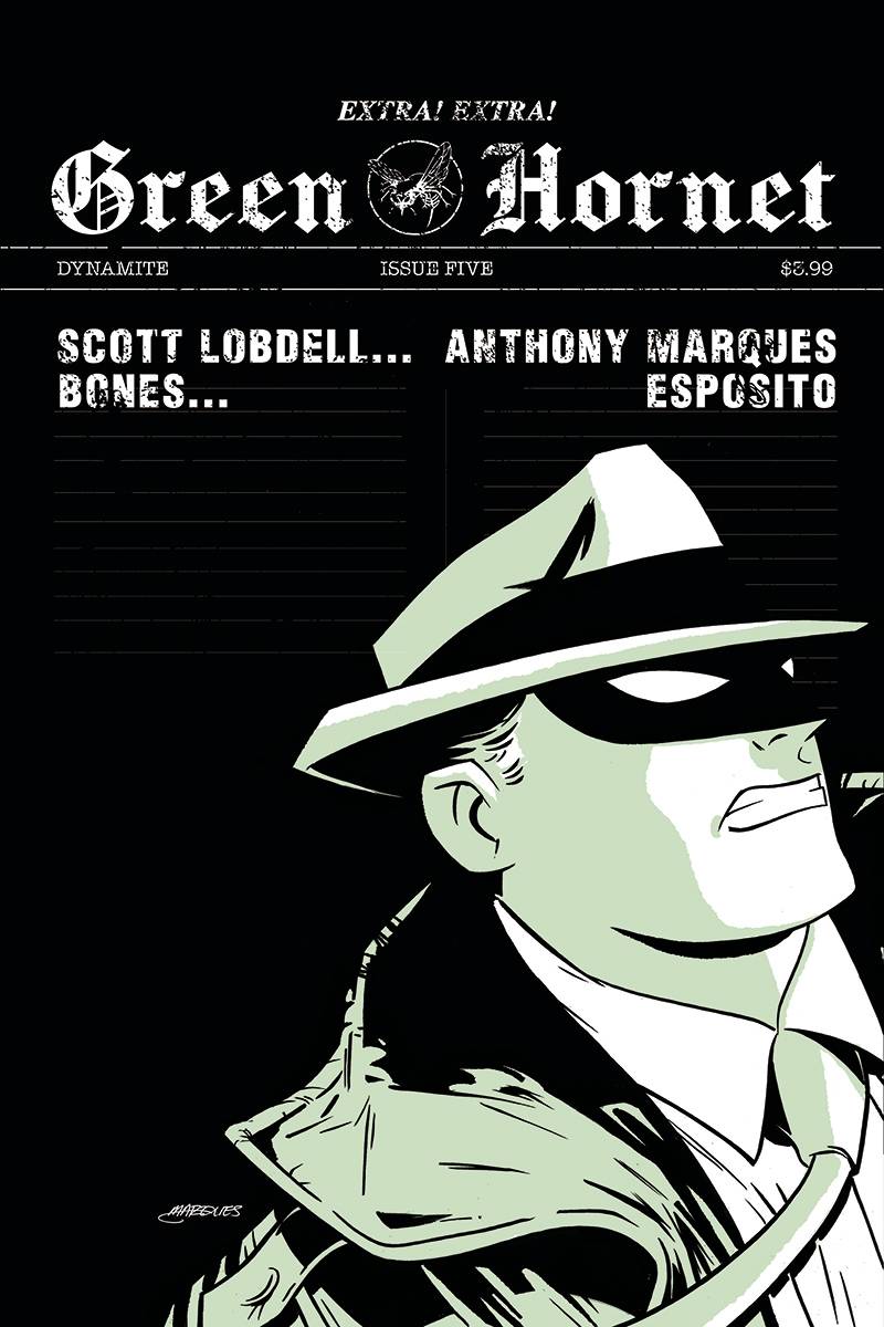 Green Hornet #5 Cover B Marques