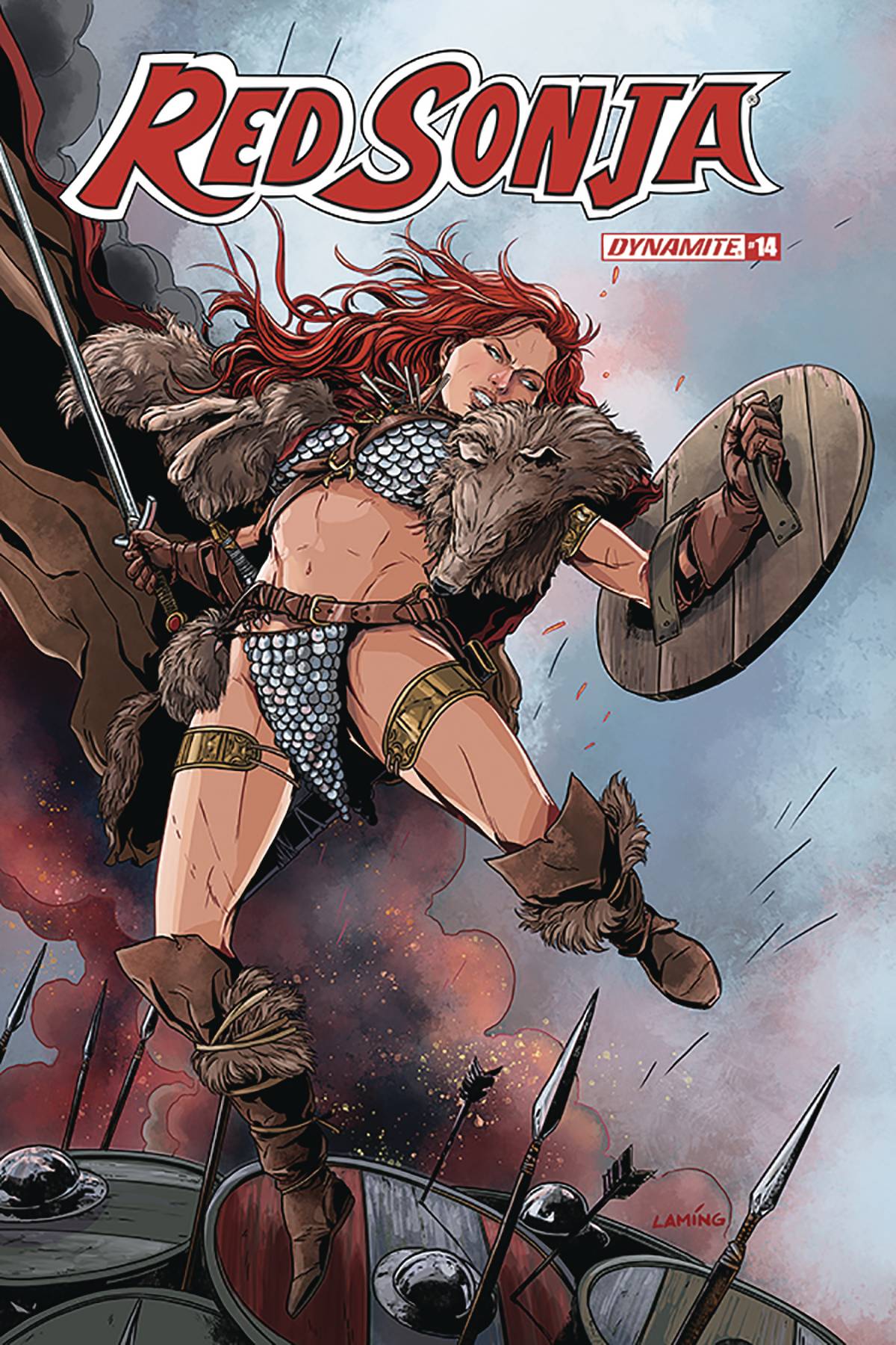 Red Sonja #14 Cover D Laming