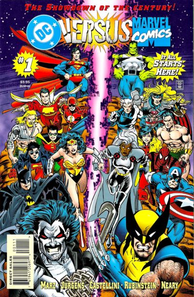 DC Versus Marvel / Marvel Versus DC #1 [Direct Sales](1996)-Near Mint (9.2 - 9.8)