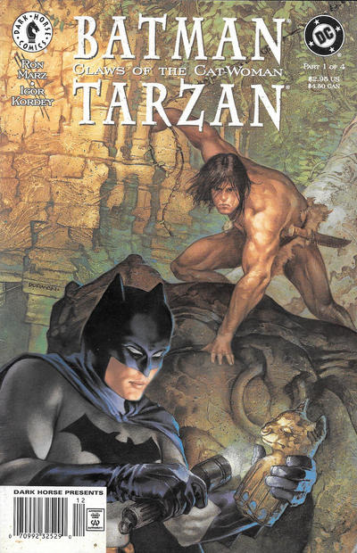 Batman / Tarzan: Claws of The Cat-Woman #1 [Newsstand]