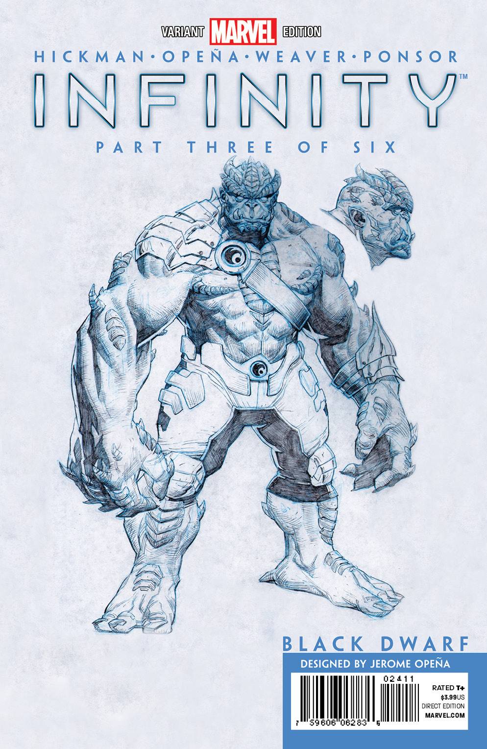 Infinity #3 (Opena Design Variant) (2013)