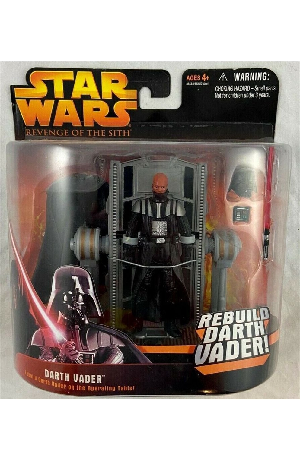 Star Wars Revenge of The Sith Darth Vader Rebuild Darth Vader