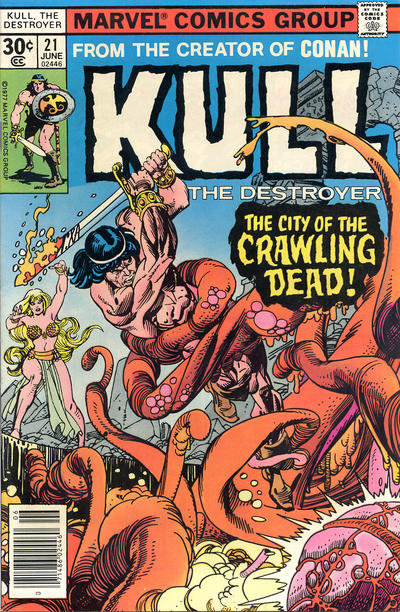 Kull, The Destroyer #21 [30¢]-Near Mint (9.2 - 9.8)