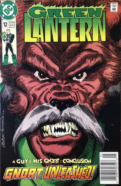 Green Lantern #12 (1990) [Newsstand]-Fine (5.5 – 7)