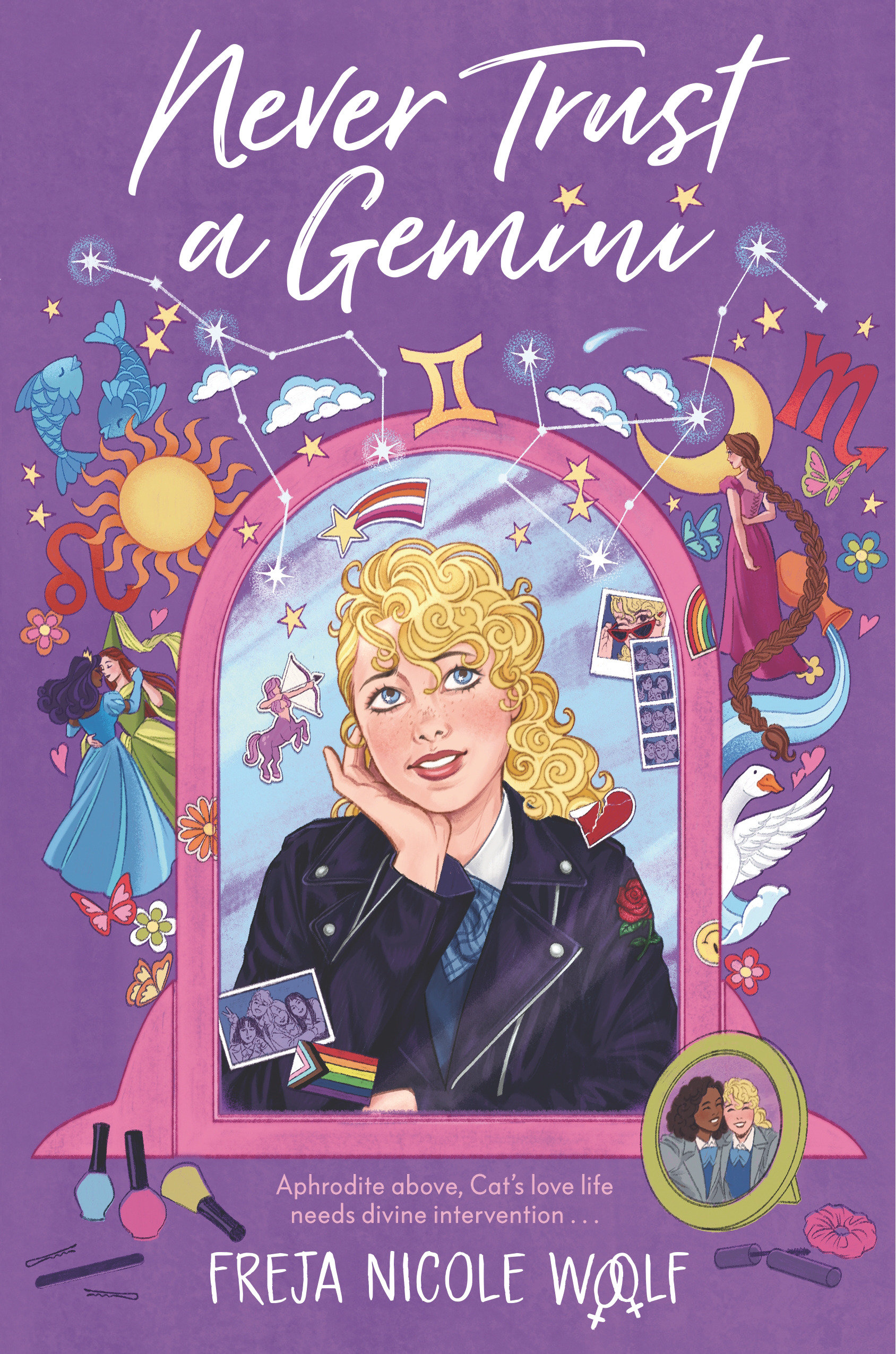Never Trust A Gemini (Hardcover Book)