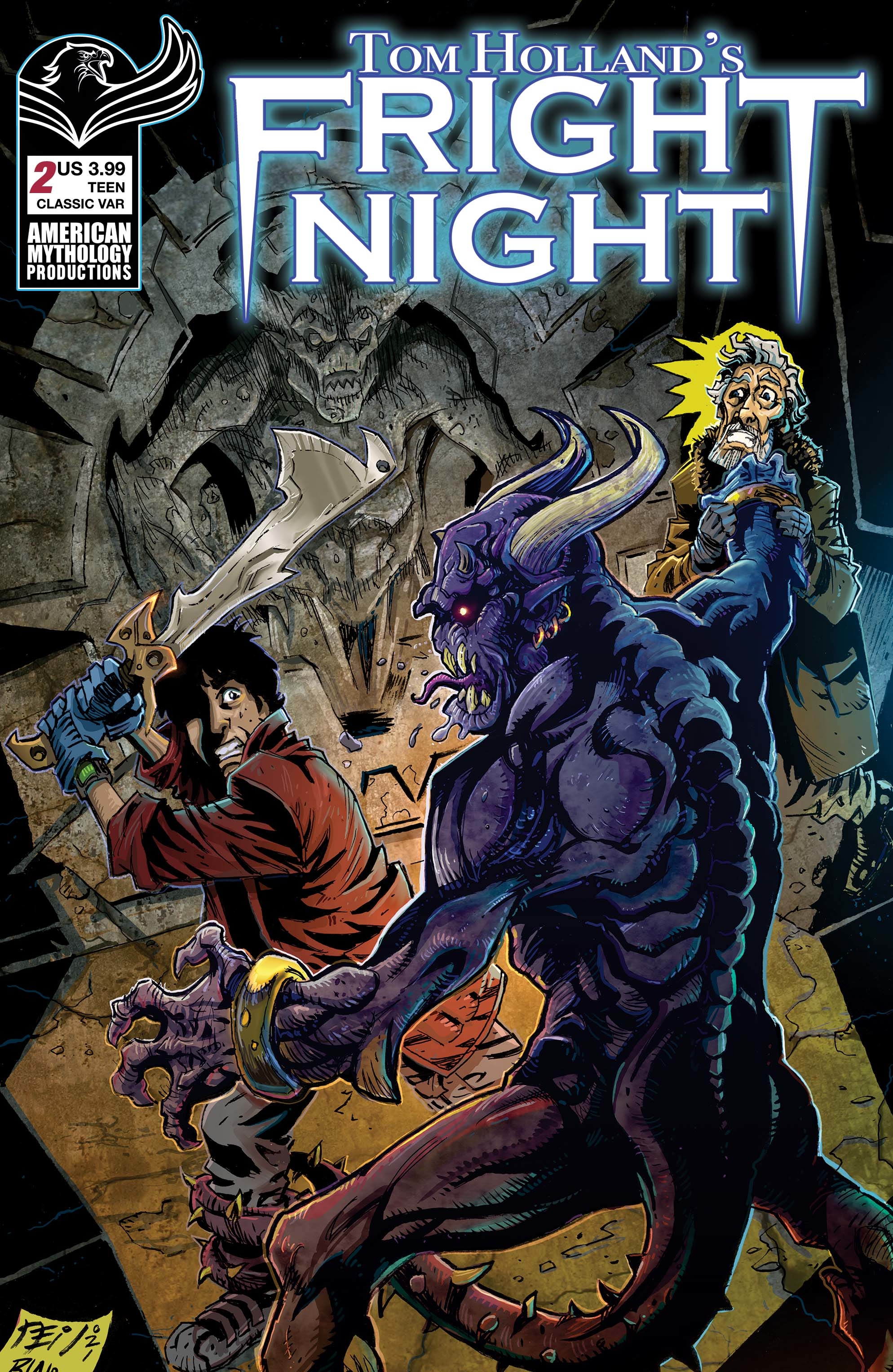 Tom Holland's Fright Night #2 Cover B Vokes