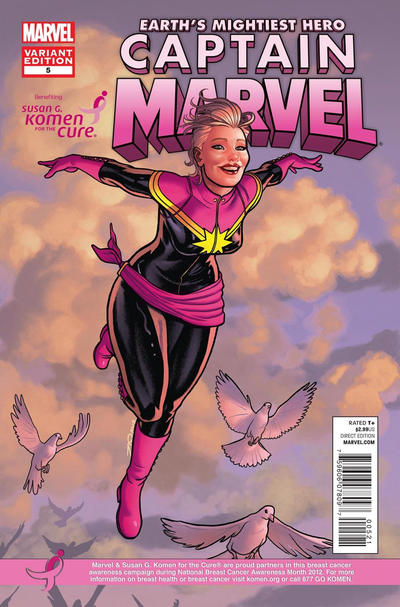 Captain Marvel #5 Komen Variant (2012)
