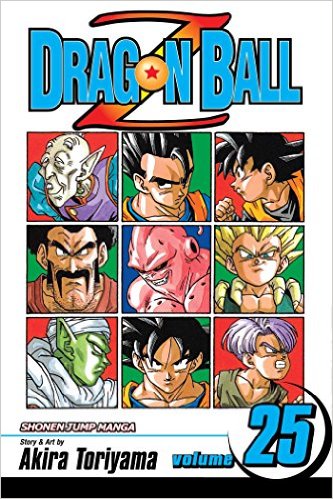 Dragon Ball Z Shonen J Edition Manga Volume 25