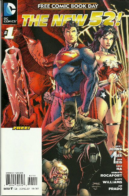 FCBD 2012 DC Comics The New 52 #1 Custom Edition