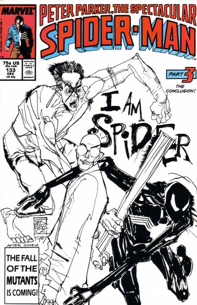 The Spectacular Spider-Man #133 [Direct] - Fn/Vf